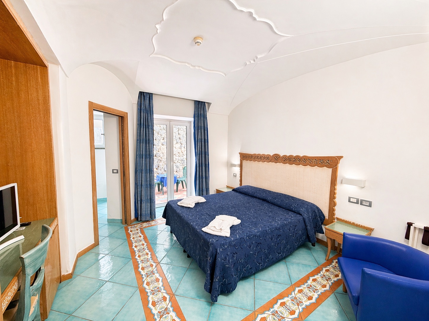 Camere accoglienti e luminose
